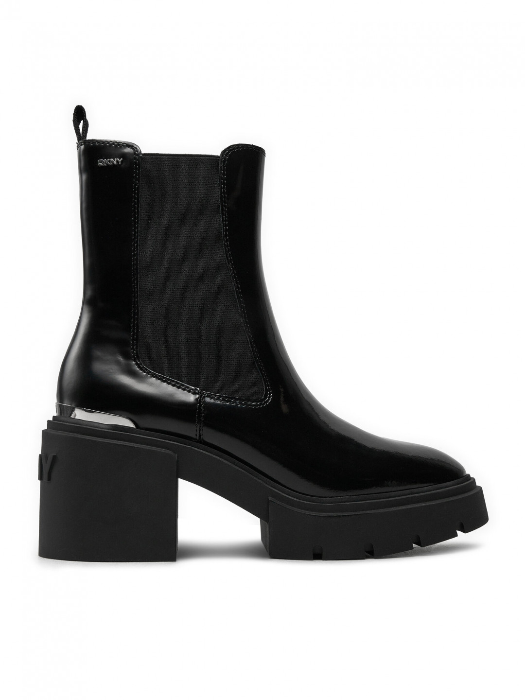 DKNY Polokozačky Thana K4477867 Černá